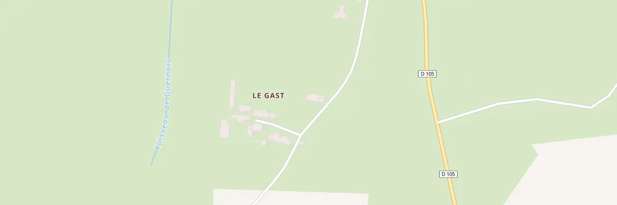 Plan du 5094 Le Gast à Villamée