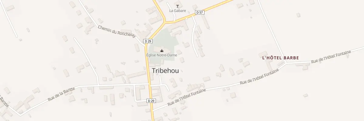 Plan du 702C Rte de la Terrette à Tribehou