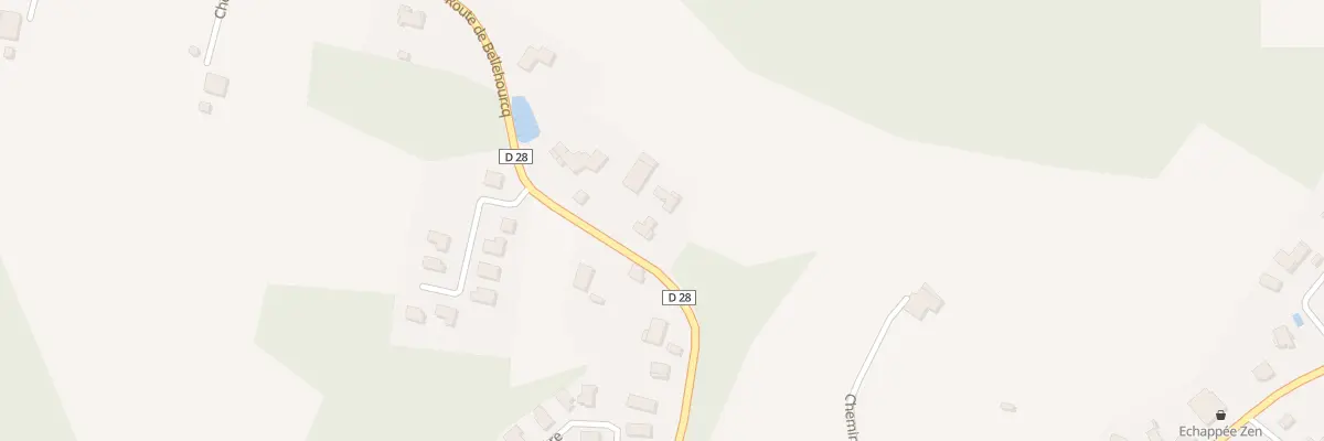 Plan du 524 Rte de Bellehourcq à Sainte-Marie-de-Gosse