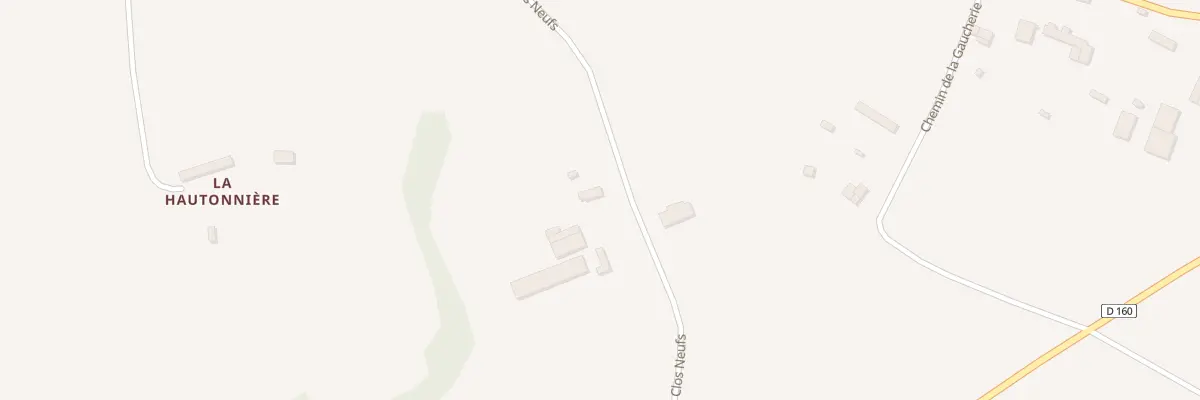 Plan du 2 Rue des Clos Neufs - St-Ovin à Saint-Ovin