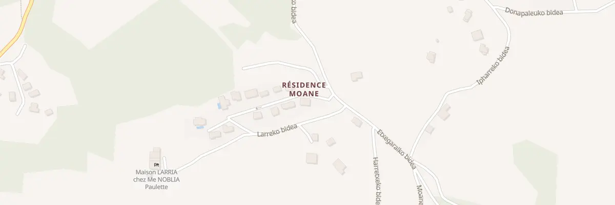 Plan du 7997 Larria à Hélette