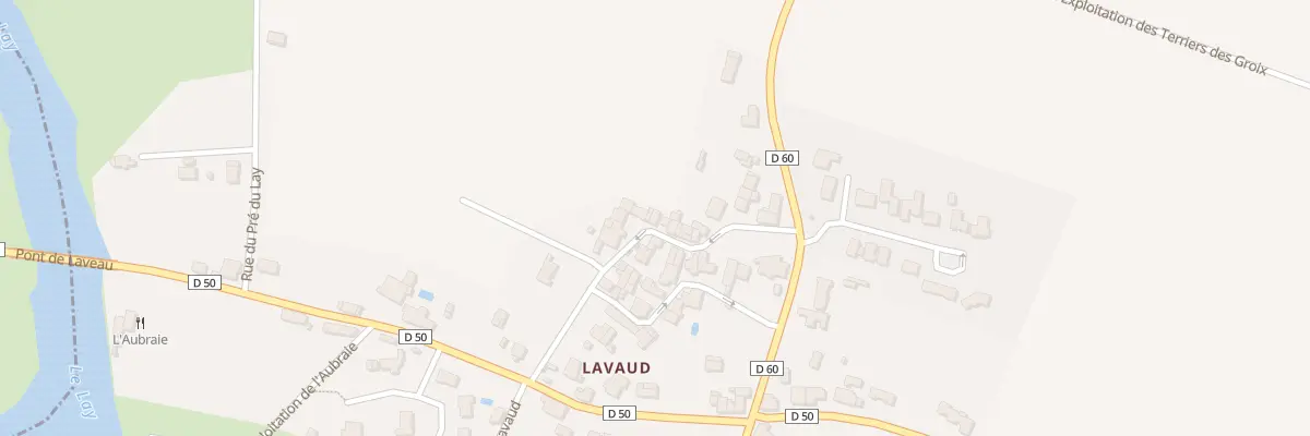 Plan du 5 Rue de lavaud à Péault