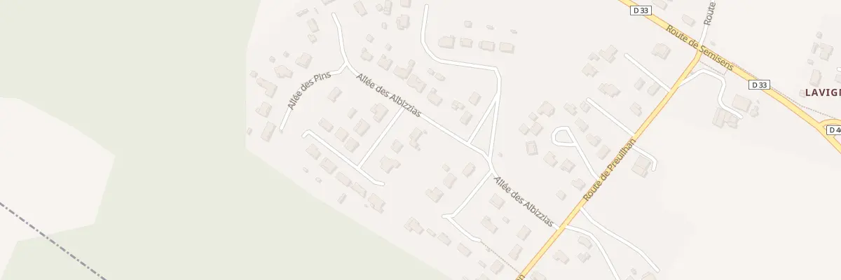 Plan du 43 Imp des Sorbiers à Josse