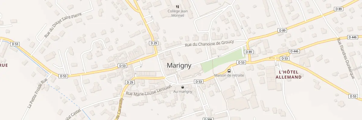 Plan du 9433 Rue du Chanoine de Groucy à Marigny-Le-Lozon