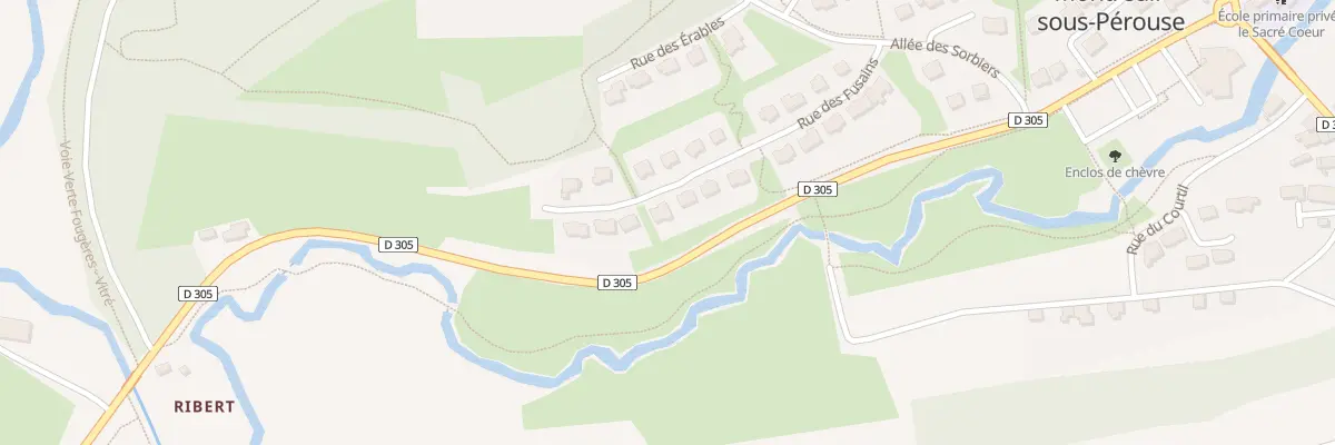 Plan du 17 Rue des Fusains à Montreuil-sous-Pérouse