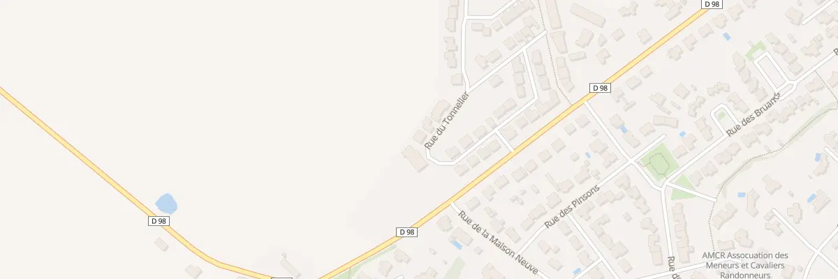 Plan du 13 Rue du Tonnelier à Essarts-en-Bocage