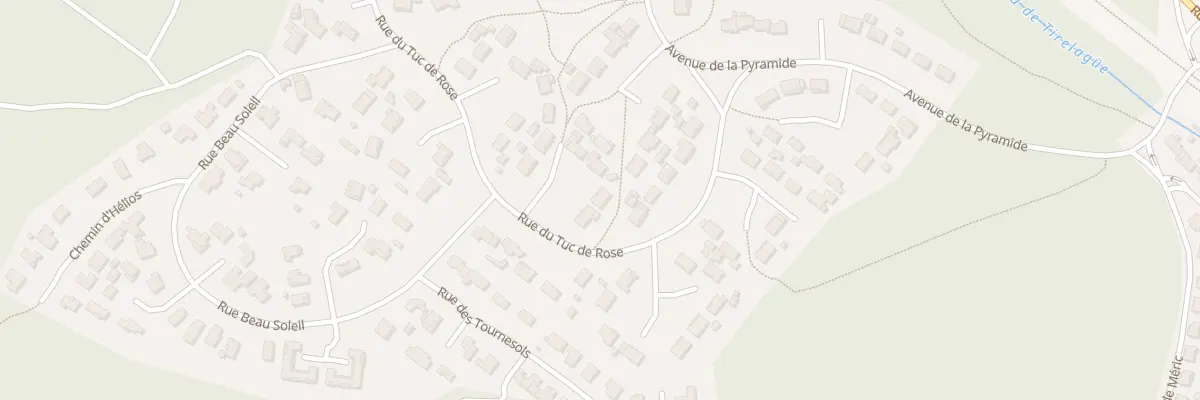 Plan du 14 Rue du Tuc de Rose à Mimizan