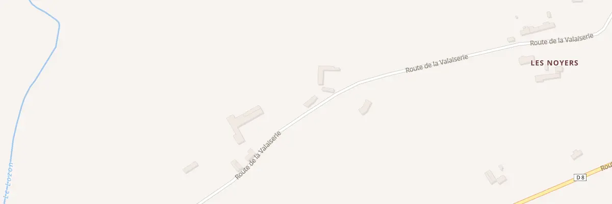 Plan du 5021 La Valaiserie -Chps Losque à Remilly Les Marais
