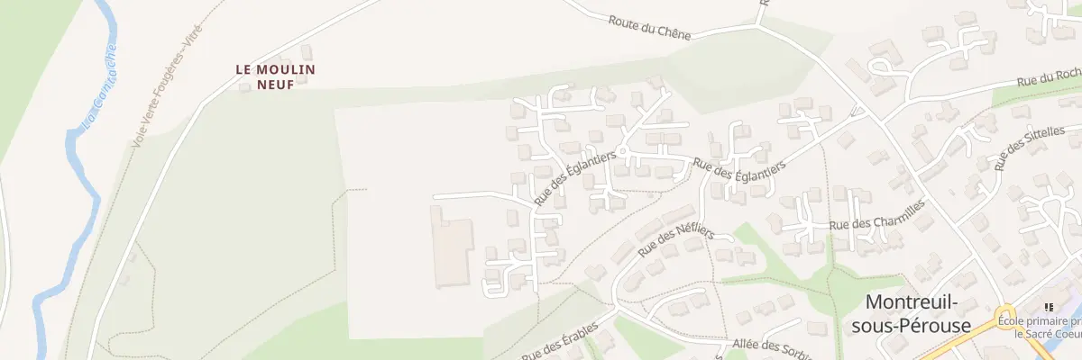 Plan du 5283 Lot du Moulin Neuf à Montreuil-sous-Pérouse