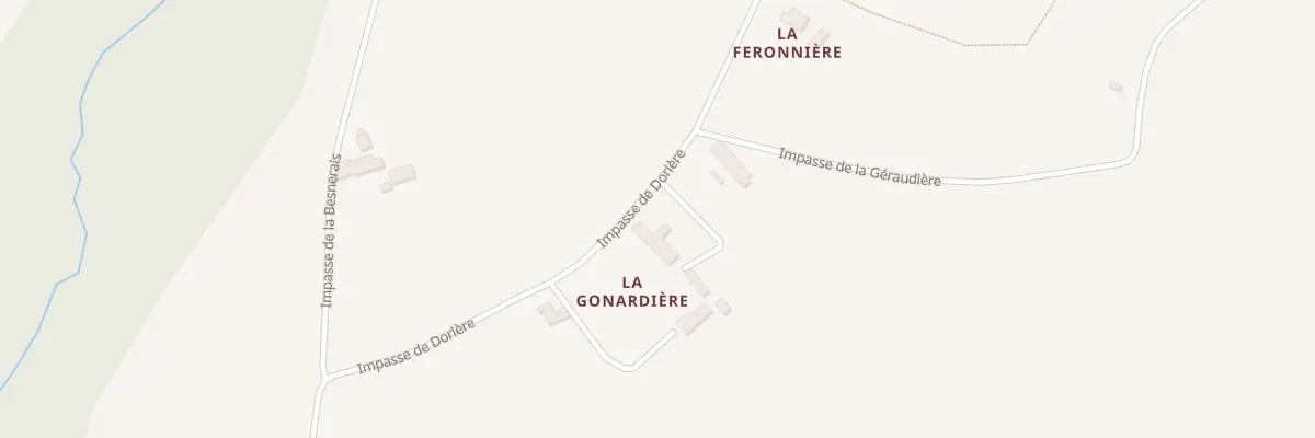 Plan du 4 La Gonardiere à Saint-Laurent-de-Terregatte