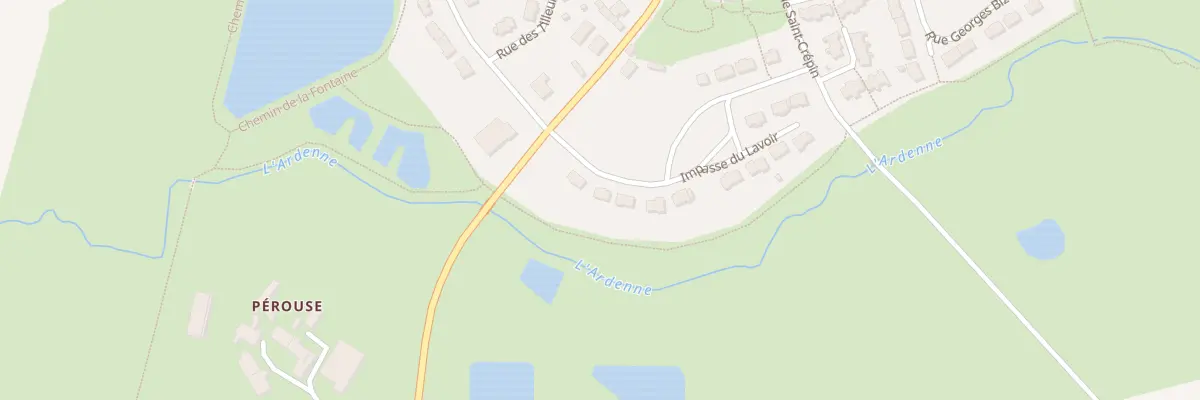 Plan du 6 Rue du Chêne de Bretagne à Rannée