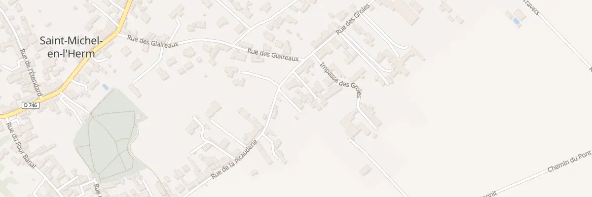 Plan du 24B Rue de la picauderie à Saint-Michel-en-l’Herm