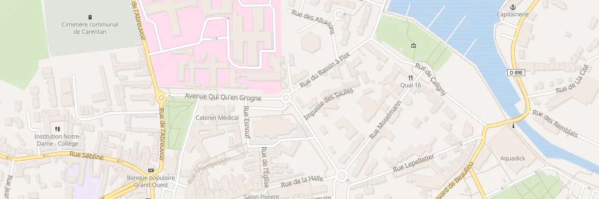 Plan du 9004 Av du Vieux Rempart à Carentan-les-Marais