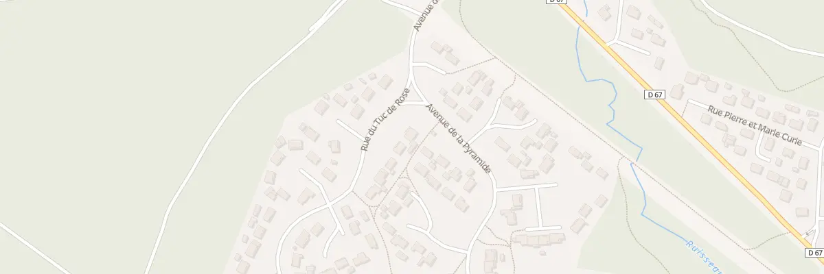 Plan du 68 Rue du Tuc de Rose à Mimizan