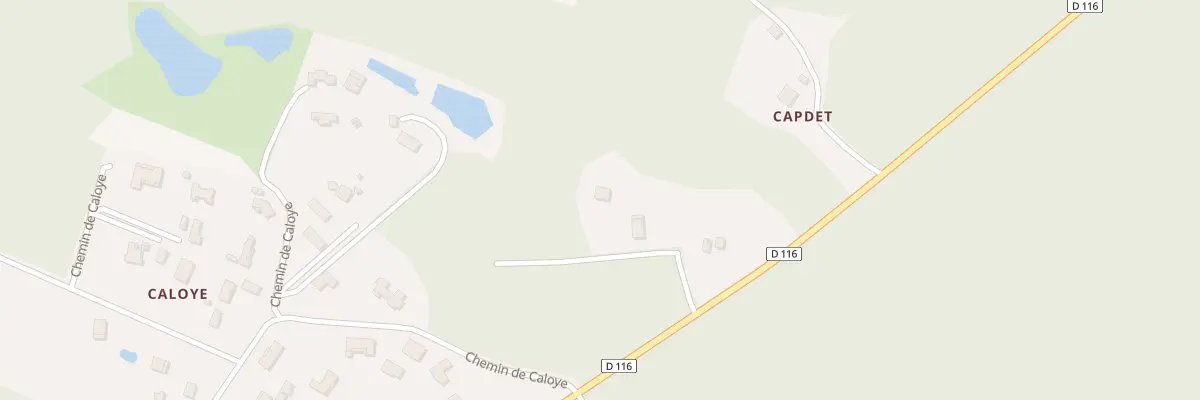 Plan du 1452 Rte de Soustons à Magescq