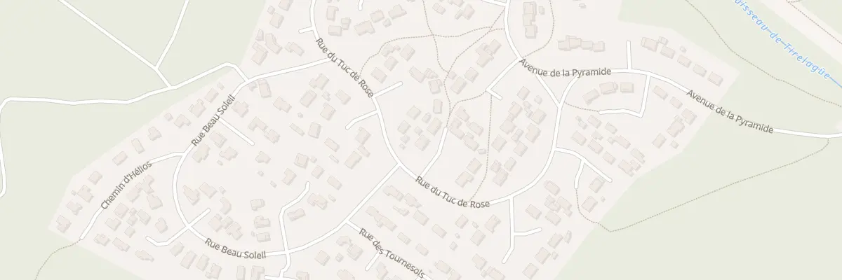 Plan du 22 Rue du Tuc de Rose à Mimizan