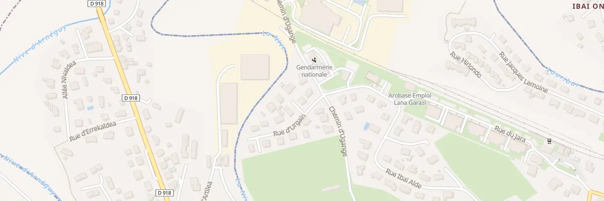 Plan du 15 Rue d’Urgain à Saint-Jean-Pied-de-Port
