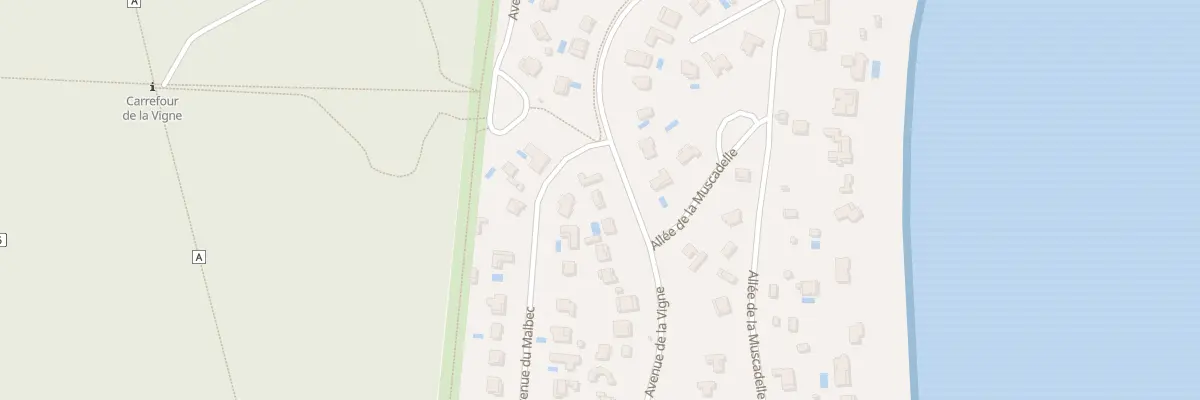 Plan du 83 Av de la Vigne à Lège-Cap-Ferret