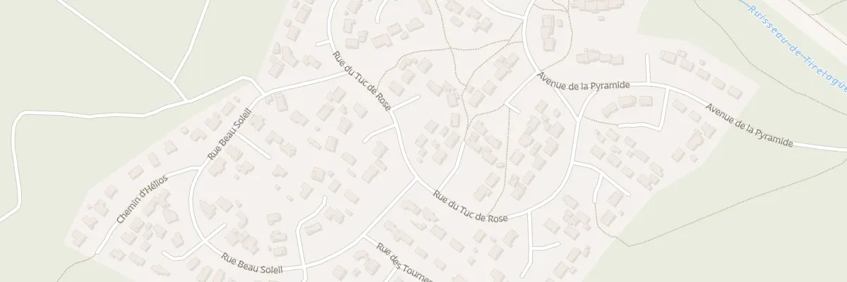 Plan du 24 Rue du Tuc de Rose à Mimizan
