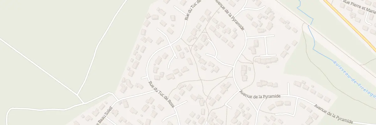 Plan du 54 Rue du Tuc de Rose à Mimizan