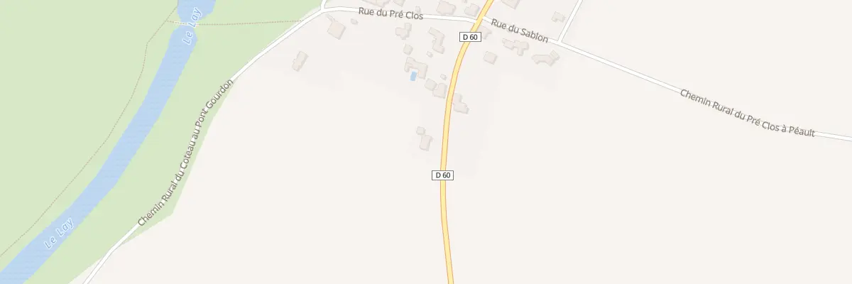 Plan du 21 Rue de la bretonnière à Péault
