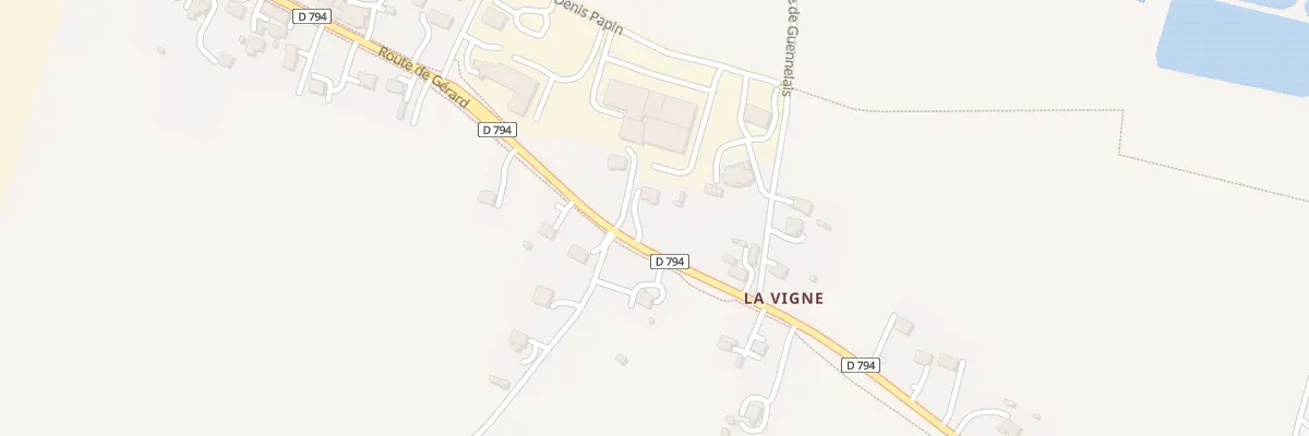 Plan du 63 Route de Gérard à Montreuil-sous-Pérouse