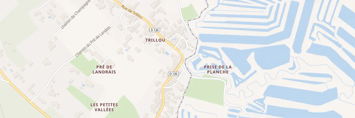 Plan du 37 Rue de Trillou au Grand-Village-Plage
