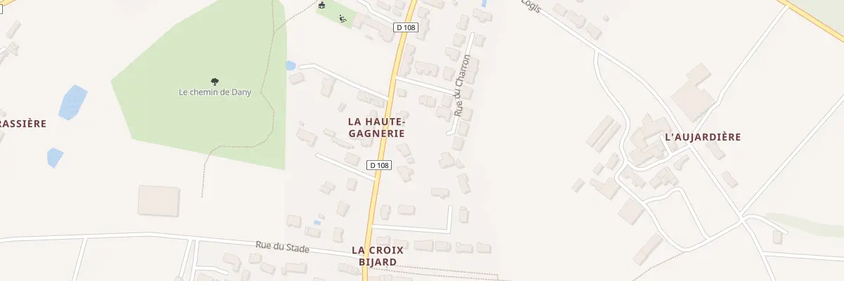 Plan du 21 Rue olivier de clisson à La Remaudière