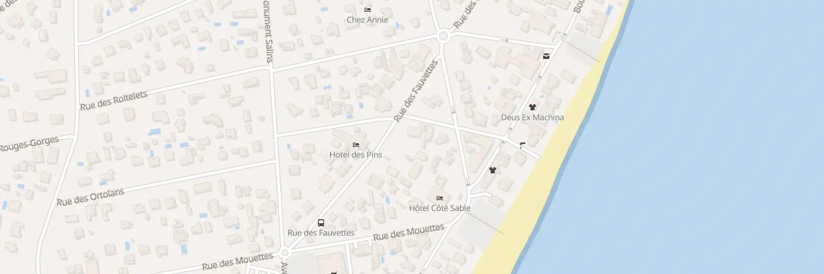 Plan du 8 Rue des Rossignols Cap Ferret à Lège-Cap-Ferret