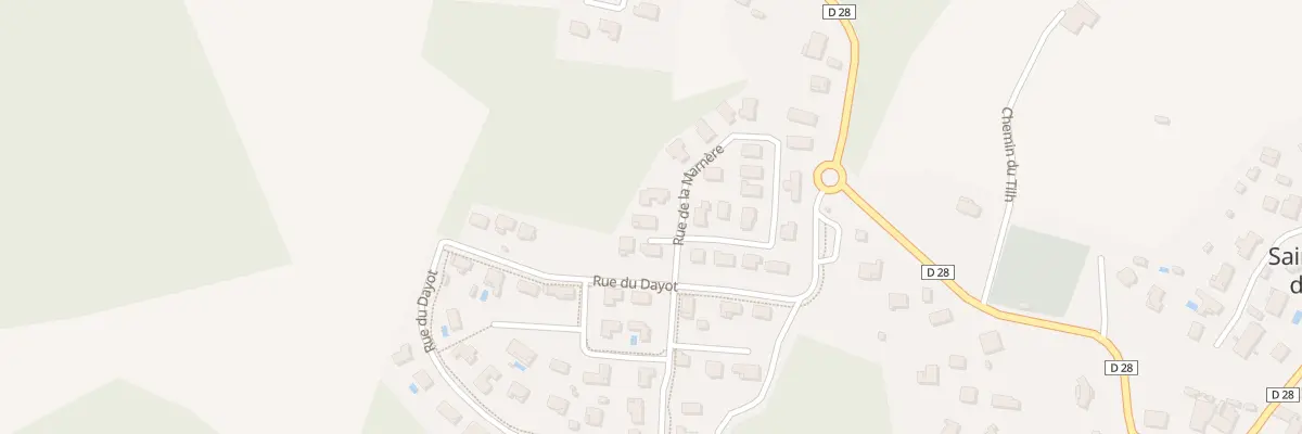 Plan du 292 Rue de la Marnere à Sainte-Marie-de-Gosse