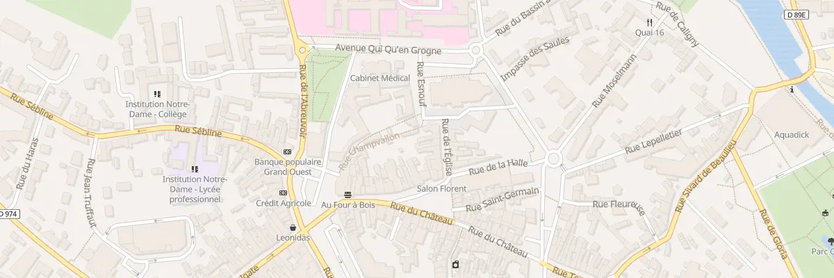 Plan du 7 Rue de l’Église à Carentan-les-Marais