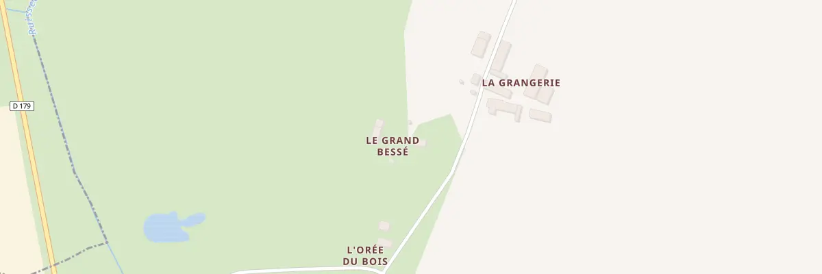 Plan du 135 Le Grand Bessé à Montreuil-des-Landes