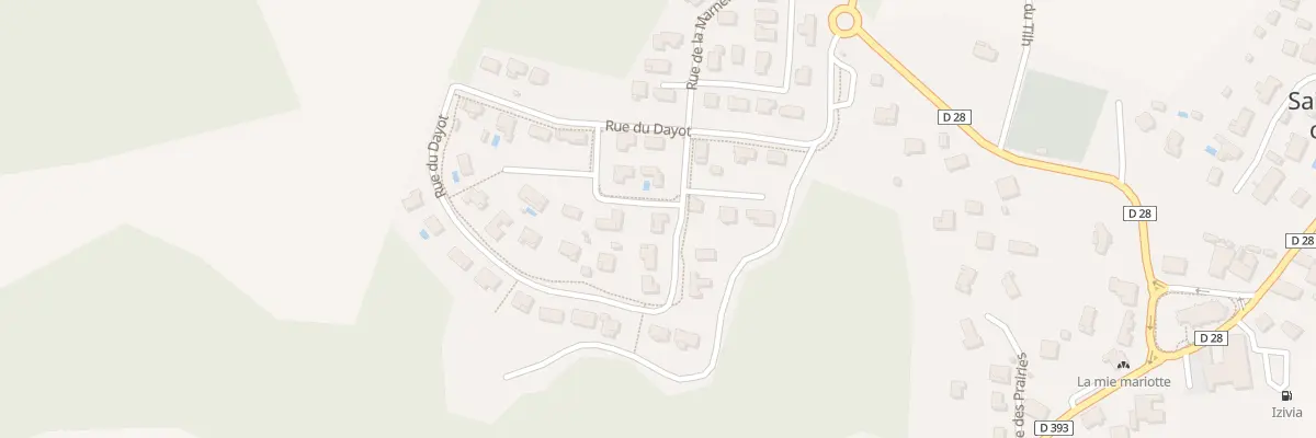 Plan du 88 Rue du Dayot à Sainte-Marie-de-Gosse