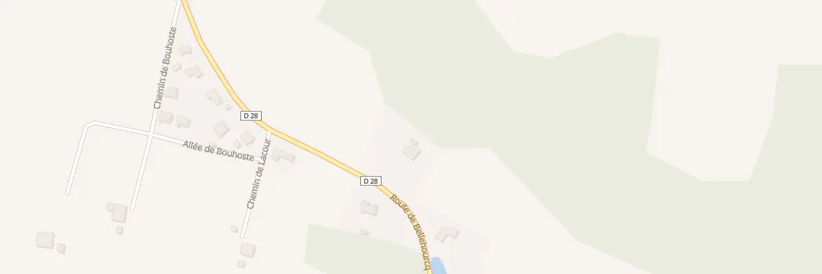 Plan du 808 Rte de Bellehourcq à Sainte-Marie-de-Gosse