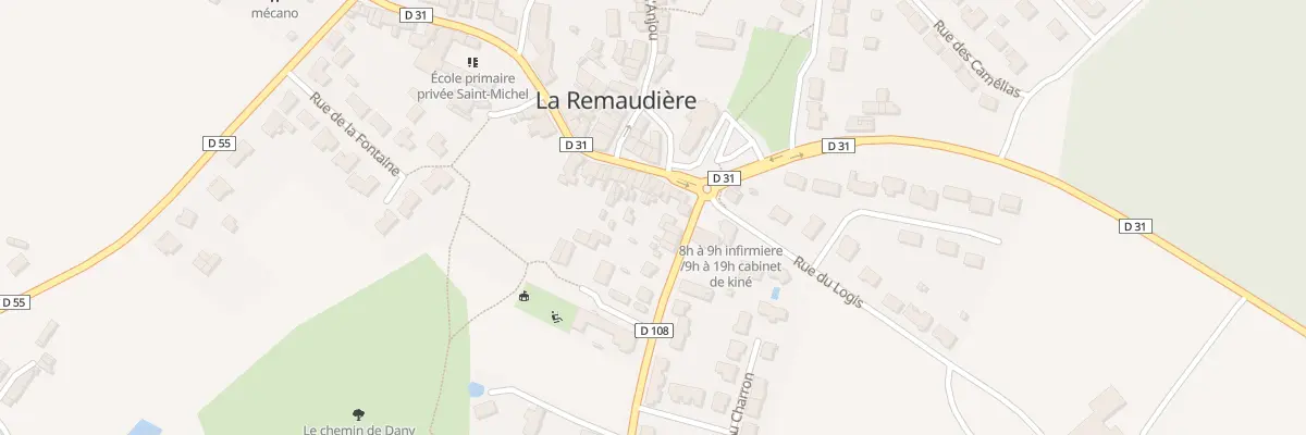 Plan du 4 Rue olivier de clisson à La Remaudière