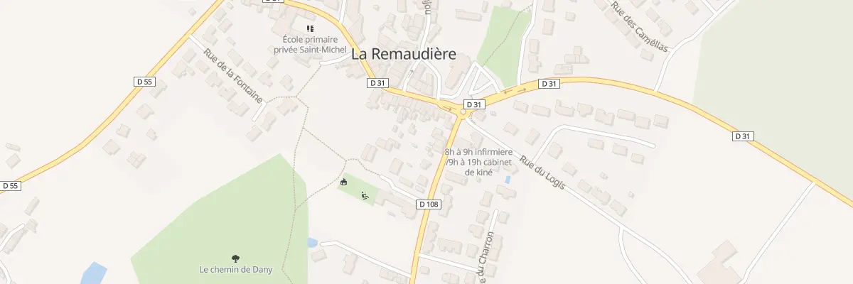 Plan du 10 Rue olivier de clisson à La Remaudière