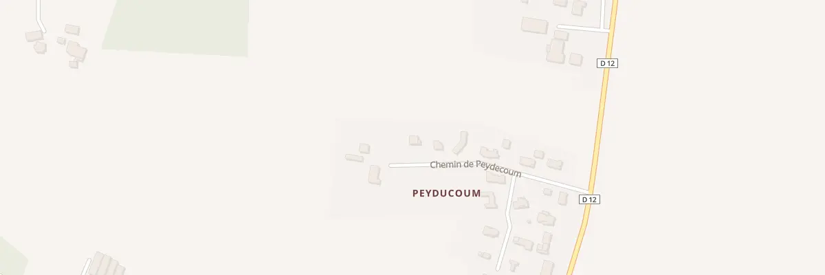 Plan du 220 Che de Peydecoum à Saint-Geours-de-Maremne
