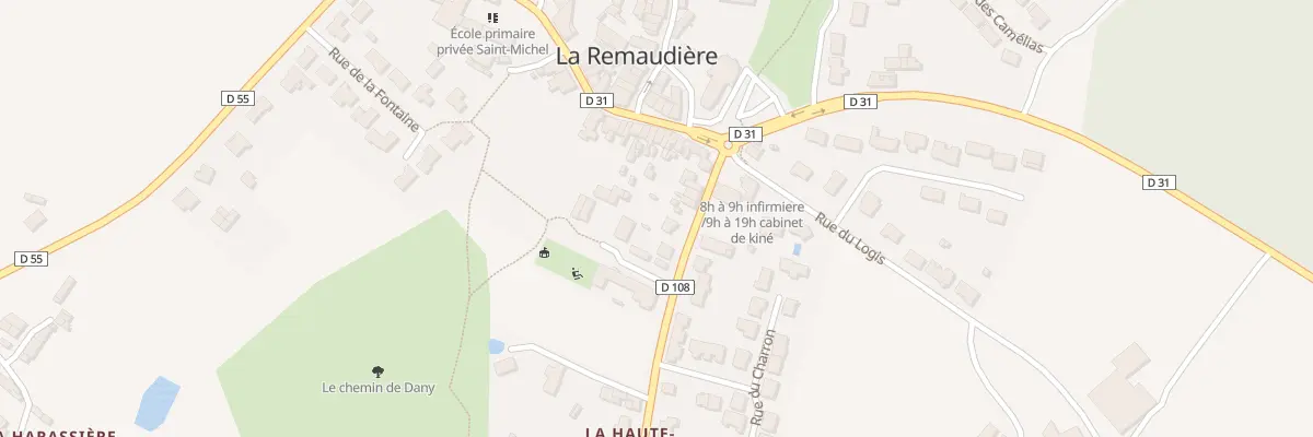 Plan du 12B Rue olivier de clisson à La Remaudière