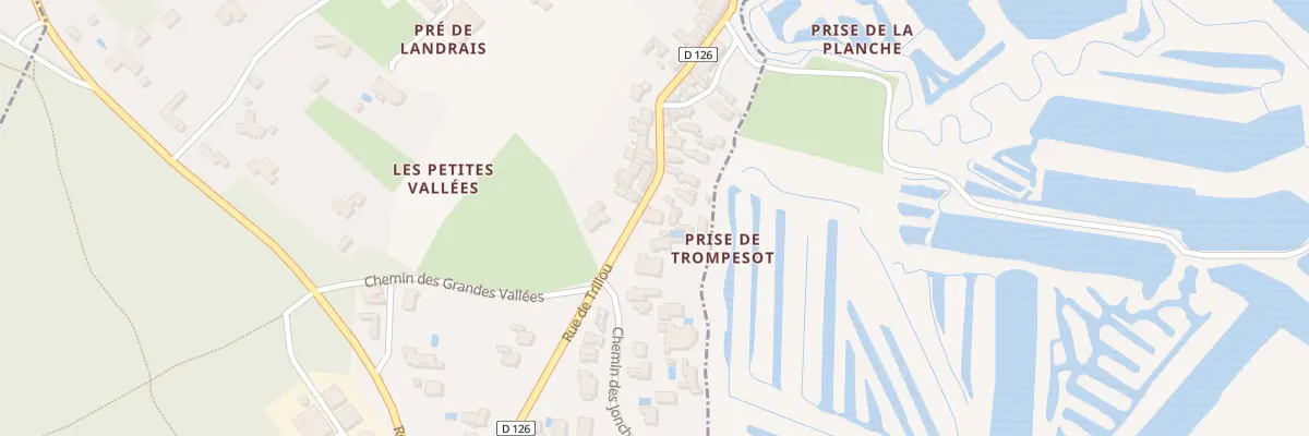 Plan du 14 Rue de Trillou au Grand-Village-Plage