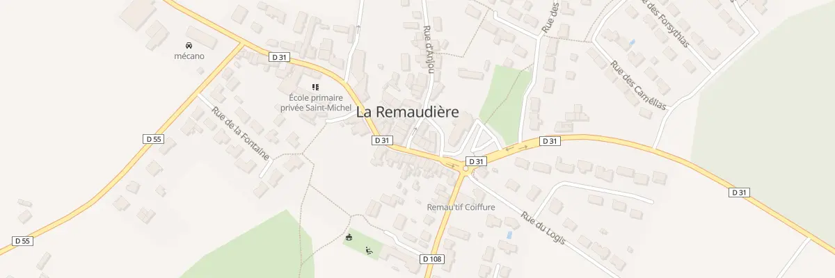 Plan du 2 Rue d’anjou à La Remaudière