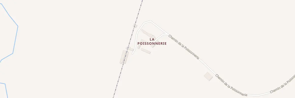 Plan du 5039 La Poissonnerie au Mesnil-Eury