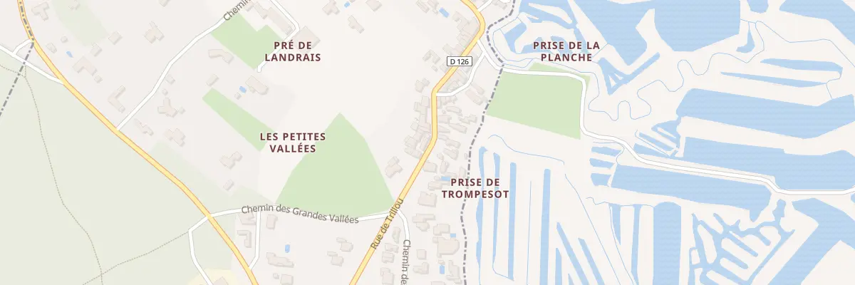 Plan du 19 Rue de Trillou au Grand-Village-Plage