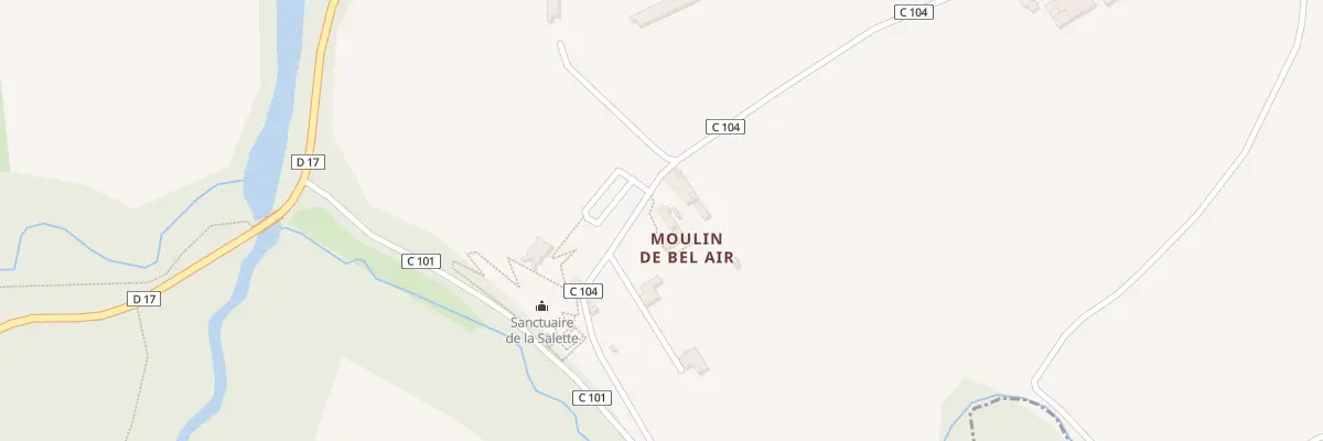 Plan du 5012 Bel-air à La Rabatelière