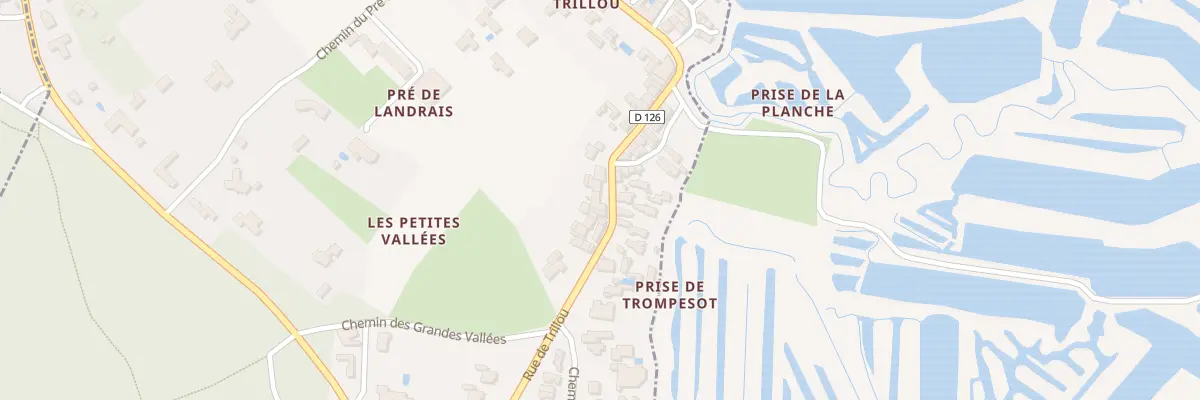 Plan du 21 Rue de Trillou au Grand-Village-Plage
