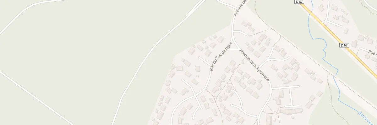 Plan du 95 Rue du Tuc de Rose à Mimizan
