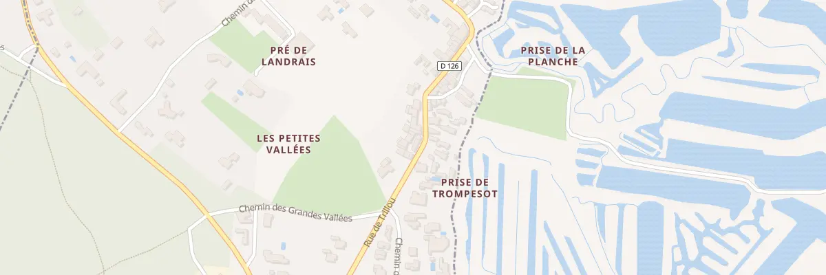 Plan du 19B Rue de Trillou au Grand-Village-Plage