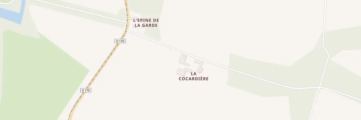 Plan du 837 La Cocardière à Montreuil-des-Landes