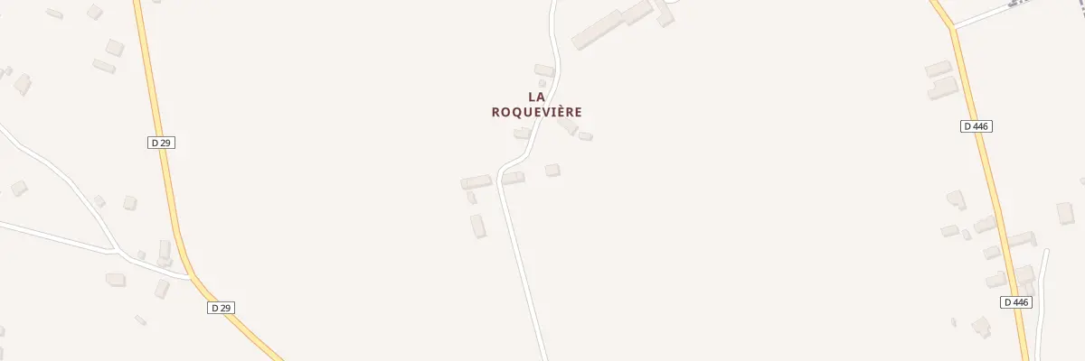 Plan du 2 La Roqueviere à Carantilly