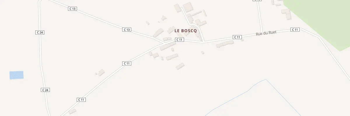 Plan du 6 Le Boscq à Saint-André-de-Bohon