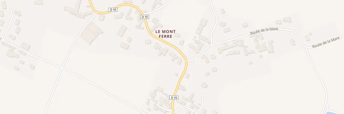 Plan du 125 Rte des Monts à Réville